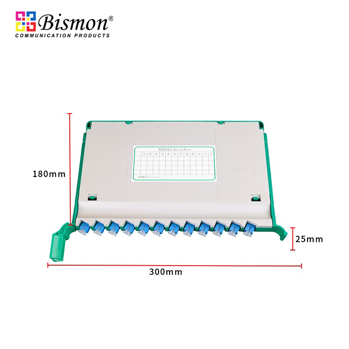 12 Core Tray for 144 Outdoor Cabinet without Adapter SC/FC/LC
